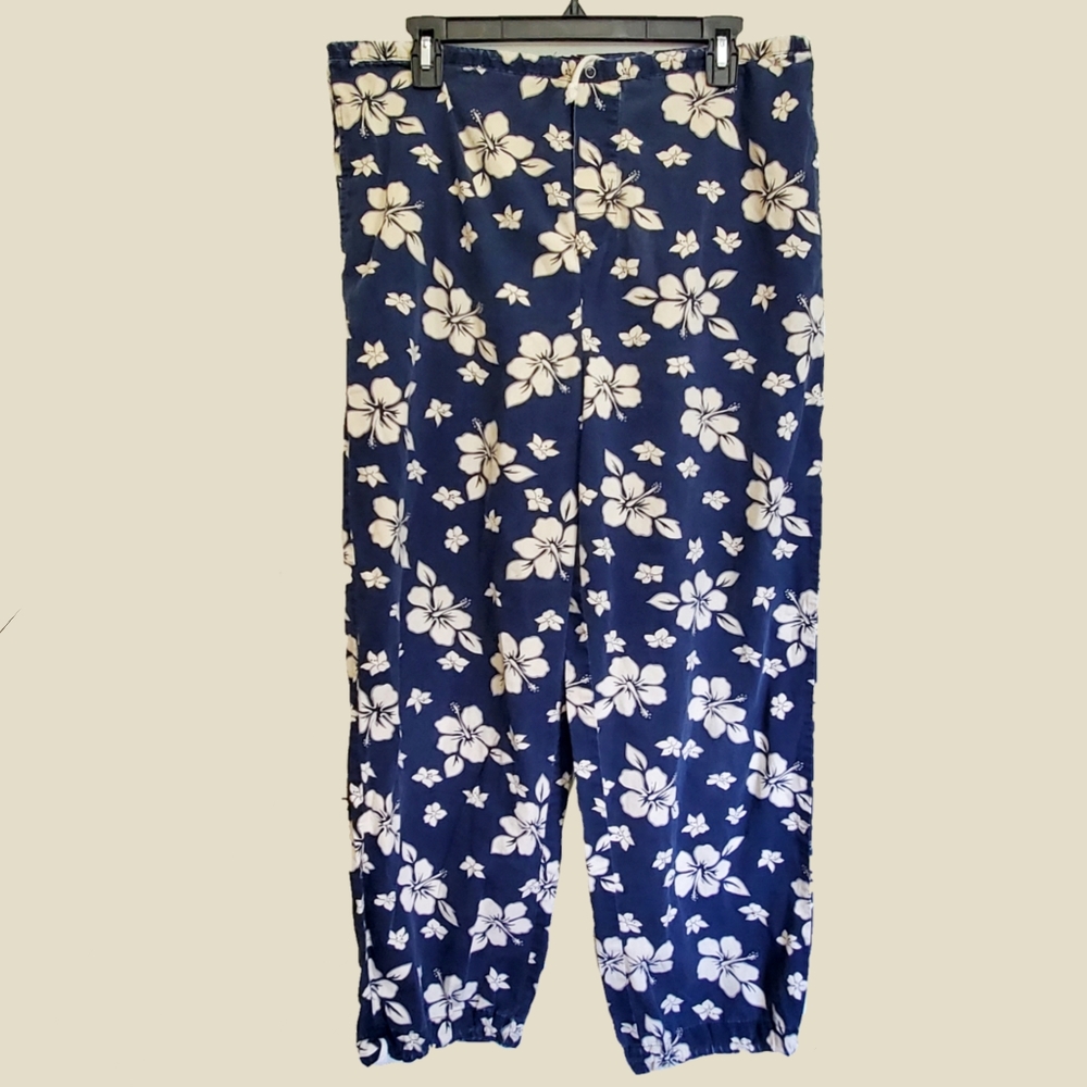 GAP Hibiscus Pants, Size S